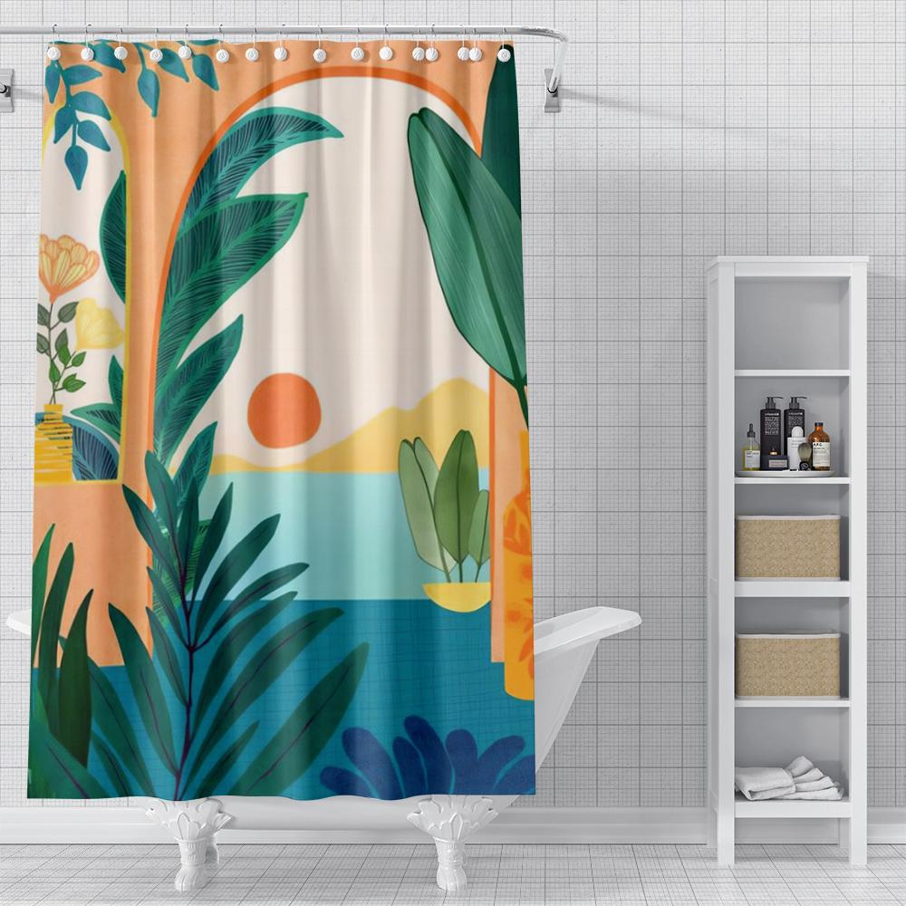 home shower curtains for bathroom waterproof fabric bathroom Curtains modern shower curtain 180x200 240x200