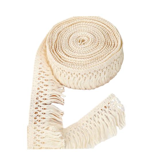 

9 м хлопковая отделка с кисточками Бохо длинная бахрома швейная отделка простая в использовании своими руками кисточка бахрома