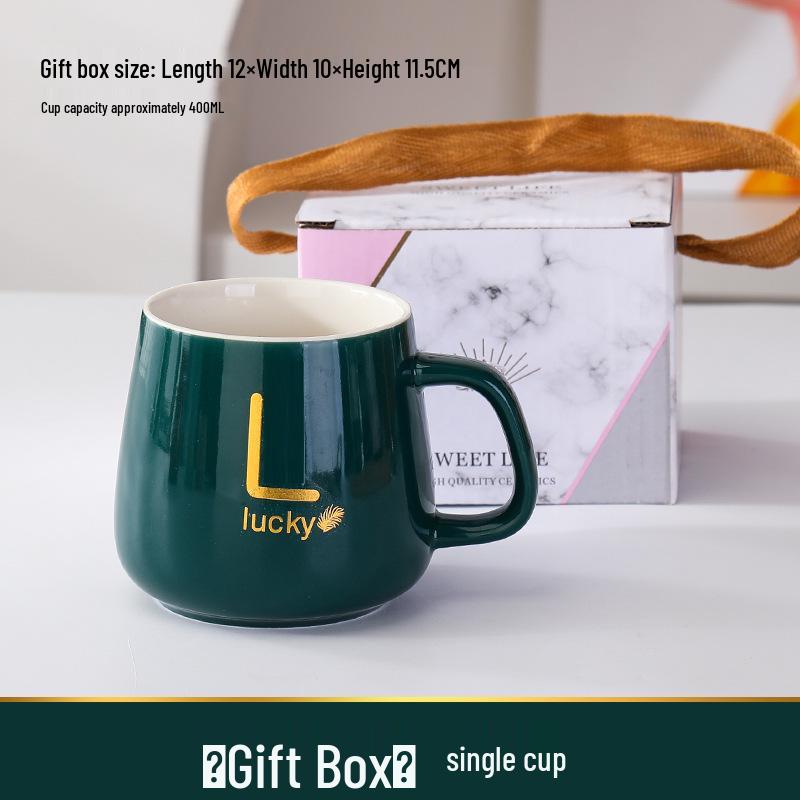 55° Constant Temperature Ceramic Mug Gift Set - Opening Event Custom Souvenir Cup