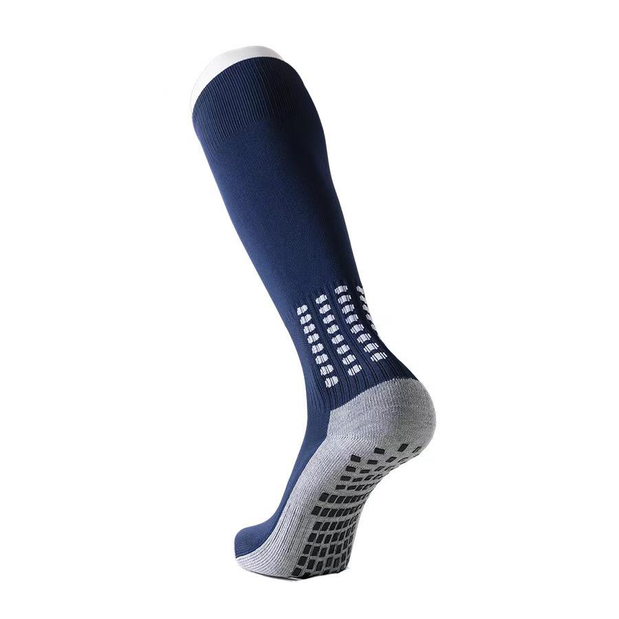 TEMU Anti-slip Mid-calf Football Socks with Thickened Deodorant Towel Bottom