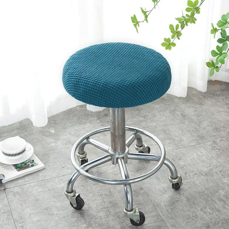 1PC Jacquard Dining Chair Covers Stretch Kitchen Chair Slipcover Office Banquet Hotel Housse De Chaise Elastic Chair Seat Covers