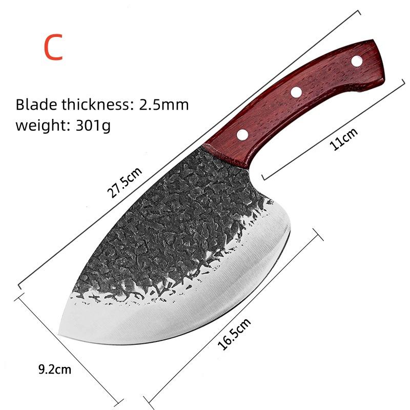 Fish Boning Knife Professional Tool Cooking Kitchen Knife Seafood Market Aquatic Slaughter Fishing Butcher Knife Meat Cleaver