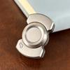 Stainless Steel Three-Body Small Square Fingertip Gyro Edc Toy Paipai Coin Push Card Decompression Artifact Ppb
