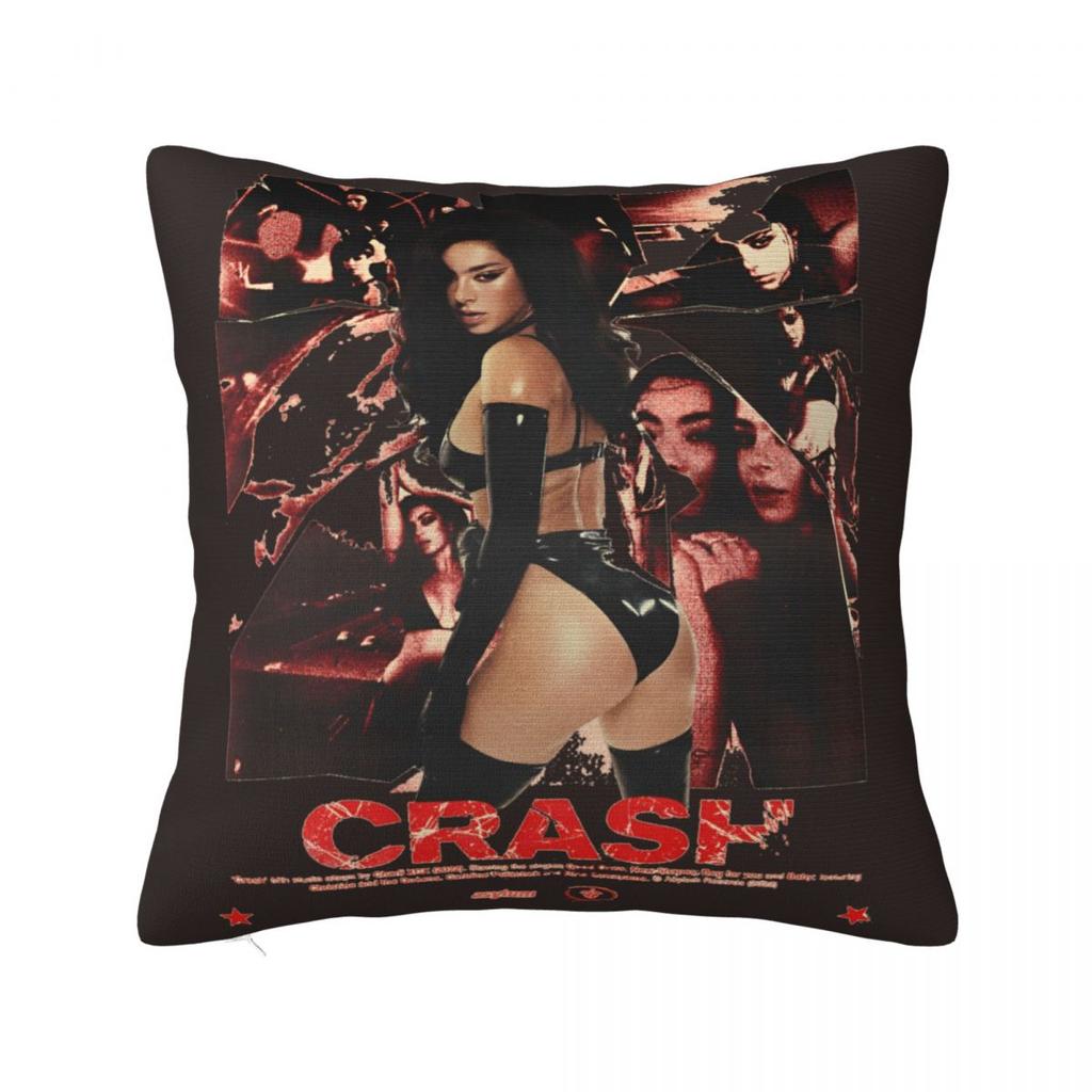Charli XCX Brat Pillow Case Club Classics Pop Music Brat Album Cushion Covers Polyester Decorative Pillowcase for Sofa 18