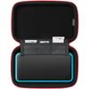 Mit 2DS Slim Hard Pouch für New Nintendo 2DS LL Schwarz x Rot [Kompatibel LL]
