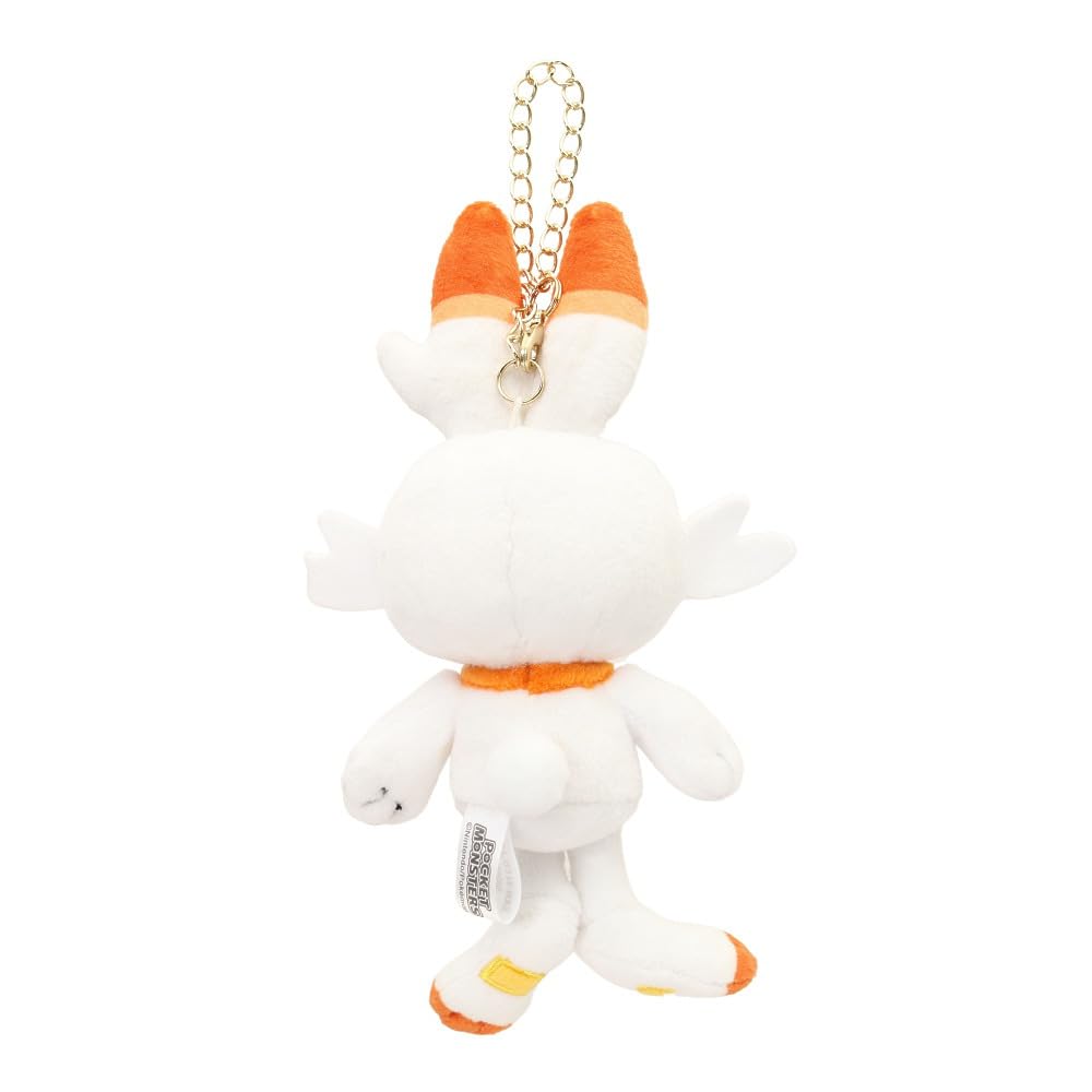 Sanei Boeki Pokemon ALL STAR COLLECTION Scorbunny W11 x x Plush Pokemon PM34 Mascot, D4.5 H17cm, Mascot,