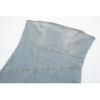 Fashion Style Summer Women's Fashion Trendy Slim Fit Stylish Strapless Denim Dress 7227081 400