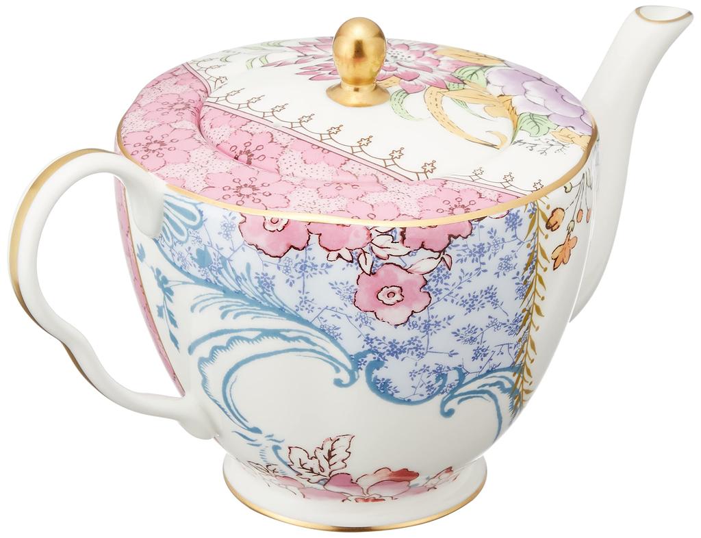 [Officially Imported] Wedgwood Butterfly Bloom Teapot, Wedding Gift, 5C107800048