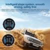 New Solar Car Head Up Display Digital Odometer Security Alarm HUD Intelligent Inclinometer Vehicles Compass Thermometer