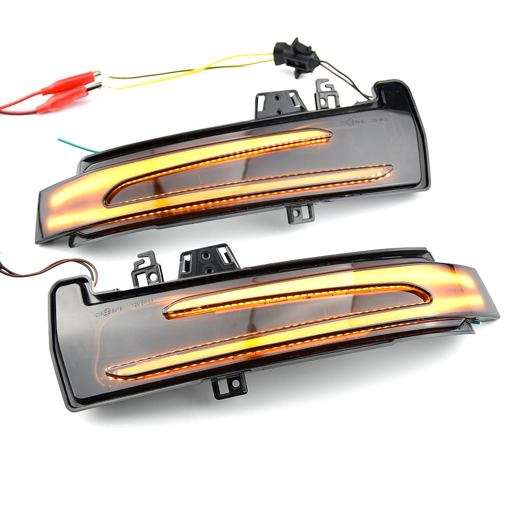 Side Mirror Indicator Light LED Blinker For Mercedes-Benz W176 W246 W212 W204 C117 X156 X204 W221 W218 Dynamic Turn Signal