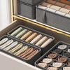 3PCS Fabric Clothes Storage Organizer Cation PP Sock Bra Pants Wardrobe Organizers Of Cabinets And Drawers Home Organizer Box