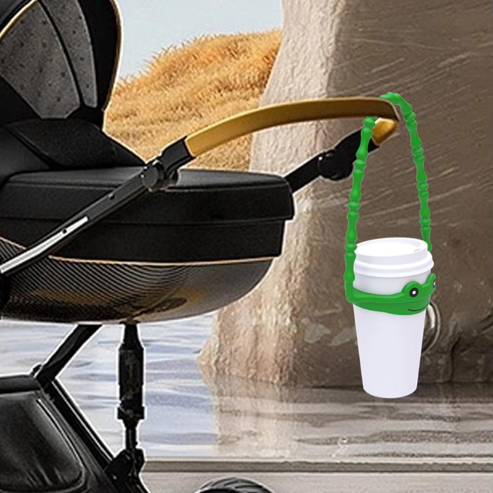 2pcs Cartoon Water Bottle Carrying Strap Animal Pattern Water Bottle Carrier  Kids