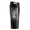 Lifelong Protein Shaker Bottle for Gym | 500 Ml Bottle| 2 Storage Compartments for Pre Workout & Supplements| Steel Whisk| Leakproof | BPA-Free Sha