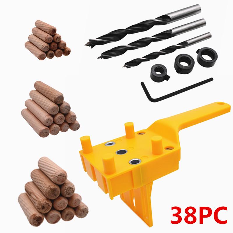 Wood Board Drilling Locator Tool for Dowel Jointing