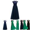 Elegante Vestido de Encaje Hueco para Mujer para Fiestas de Cóctel Ocasiones Formales de Noche