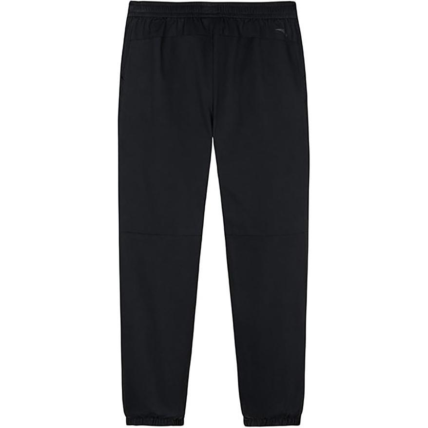 Anta Outdoor Series Mid-Rise Breathable Solid Color Elastic Knitted Sports Pants Women pants Black 162446506-2