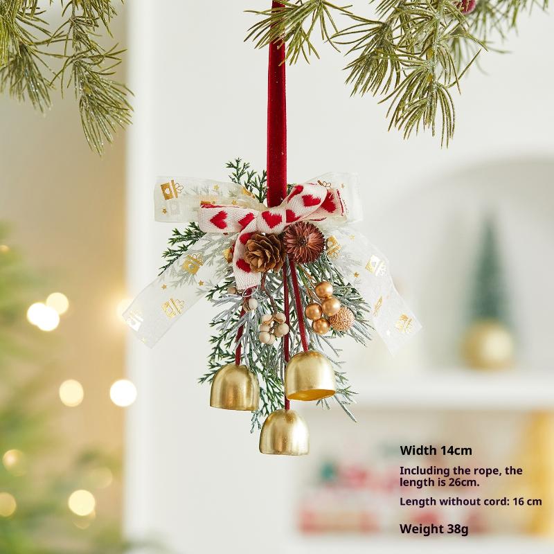 Vánoční ozdoby Vánoční zvonky Girlanda Přívěsek Ozdoby na vánoční stromek Atmosféra Scénický přívěsek