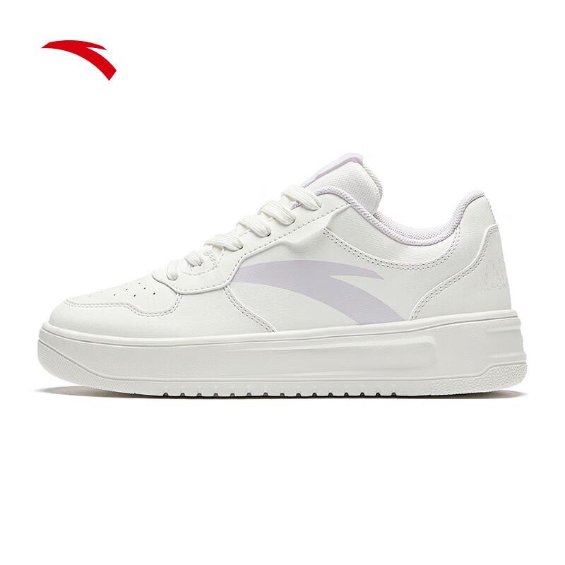 Anta Women's Platform White Casual Sneakers