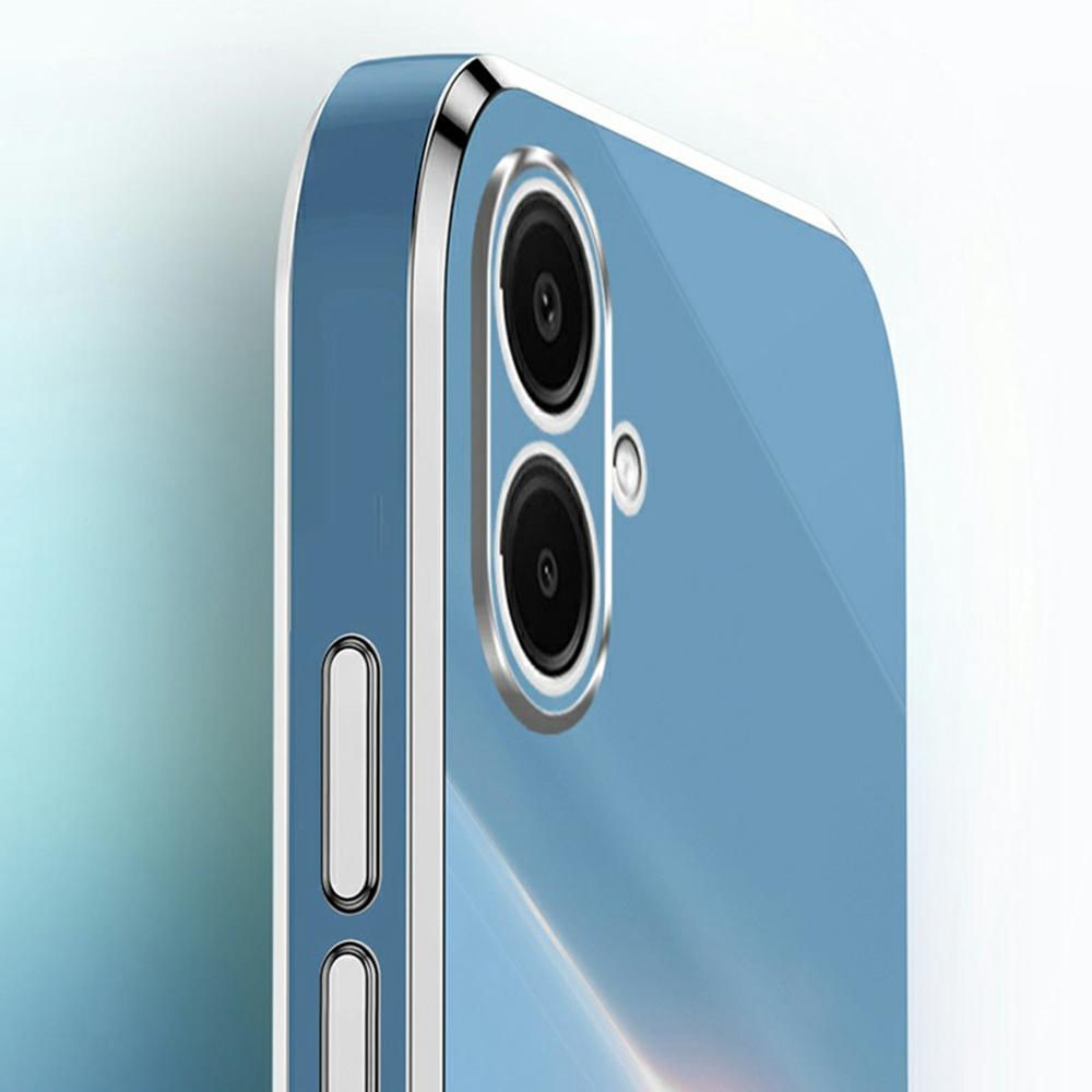 XINLI For Samsung Galaxy A07 5G/A07 4G Case Ring Kickstand Electroplating TPU Phone Cover