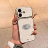 English Polka Dot Leather Texture Soft Case for Apple iPhone 13-17 Pro Max