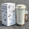 Straw Thermos Cup, Girls' New Car Water Cup, High-value Cup, Office Coffee Accompanying Cup