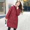 New Women Winter Coat Women Western-style Loose Long Thick Hooded Bread Coat