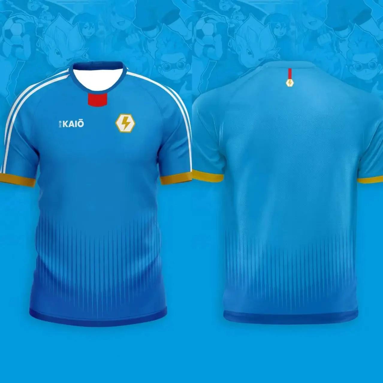 

Japanese Football Kaio Inazuma Eleven T-shirt Mark Evens 3d Printed Fashion Sports T-shirt for Men and Women 6XL