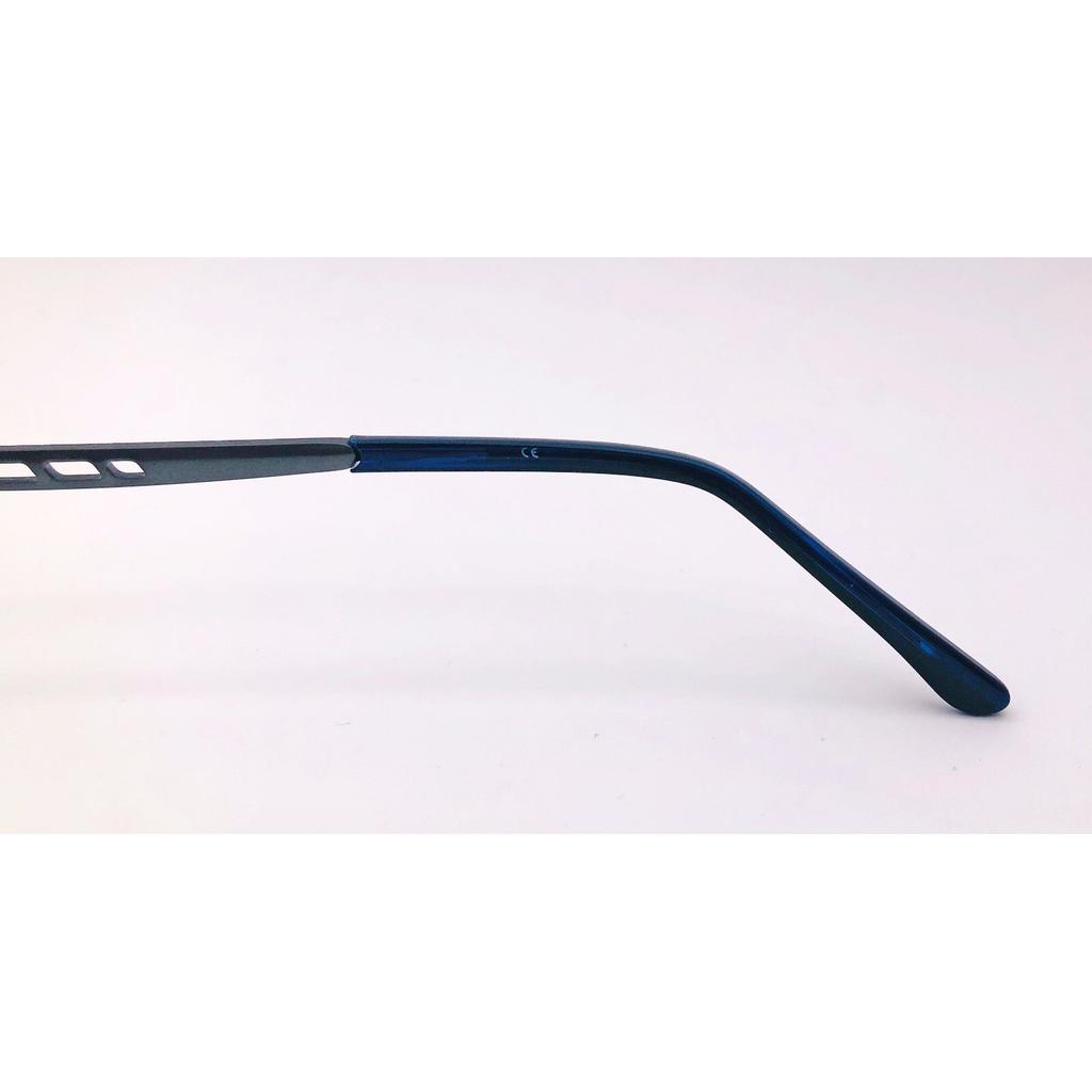 RSINC Unisex Rimless Metal Frame Fashion Tom Gun Blue 55-17-142 IB-12 B0DK52FMMC