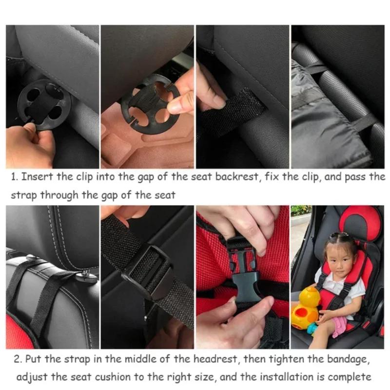 Child Safety Seat Car Mat Baby Stroller Seat Pad Baby Cushion Sponge Backrest  Baby Accessories Child Safety Restraints