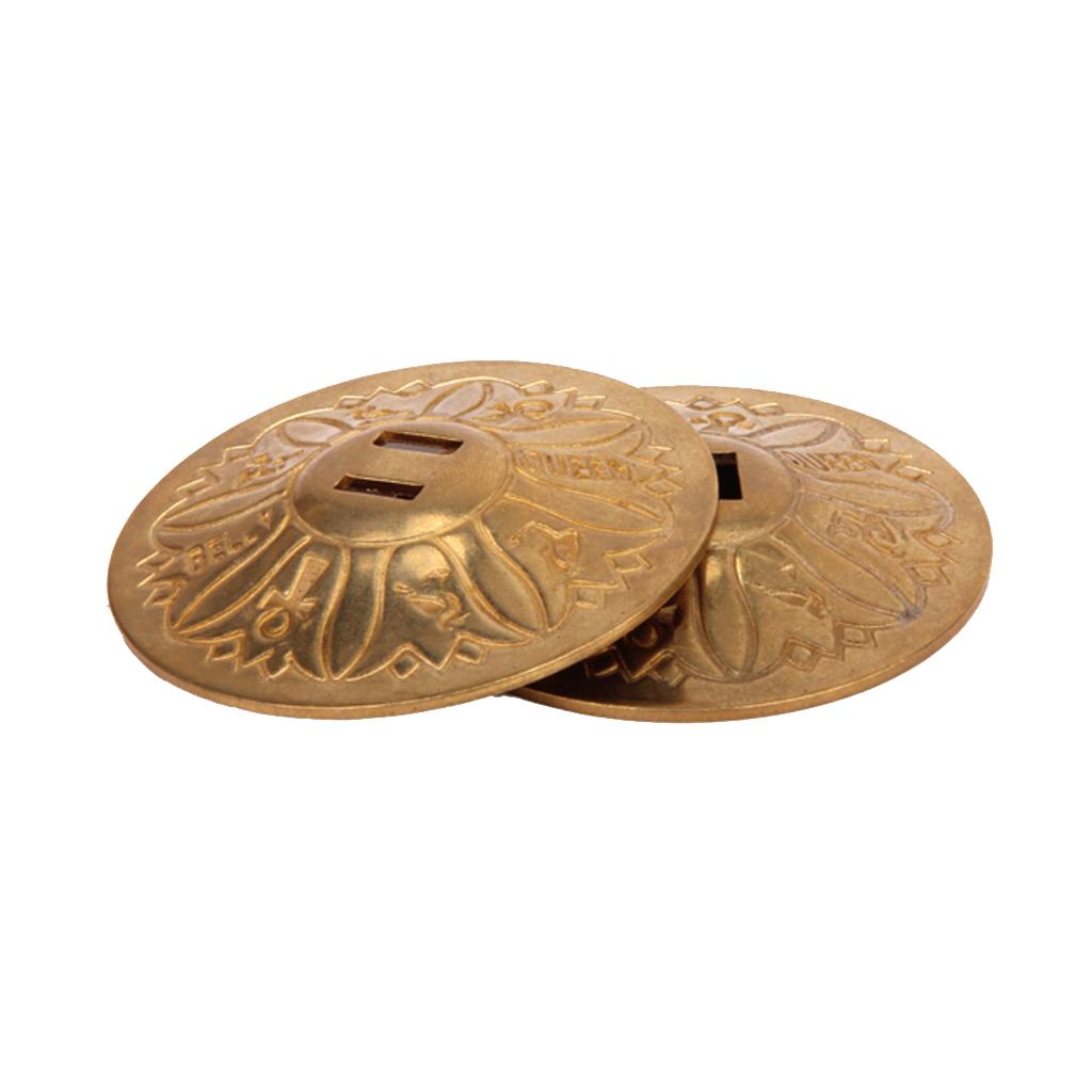 2 Pair(4 piece)Belly Dance pure copper Finger Cymbals Zills Gold & Silver 2 Pair(4 piece)Belly Dance pure copper Finger Cymbals Zills Gold & Silver