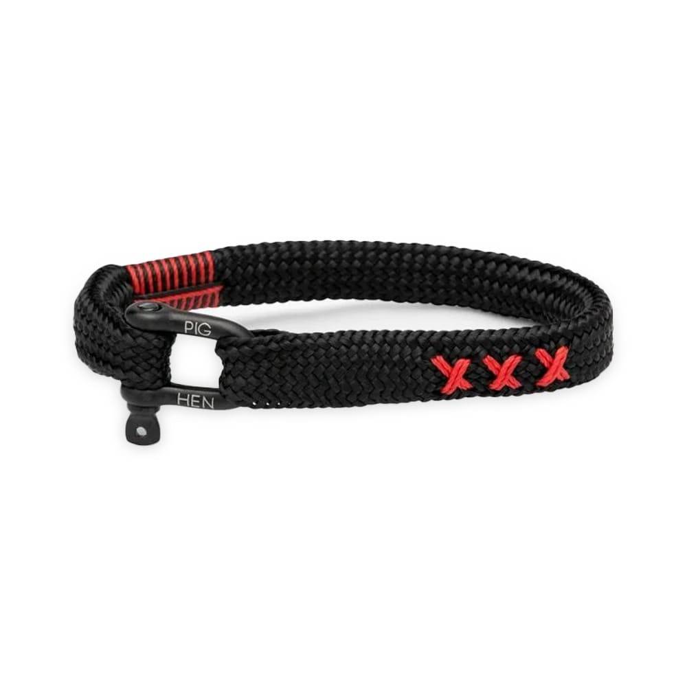 Pig & Hen Sharp Simon Bracelet Xxx - Black X Black