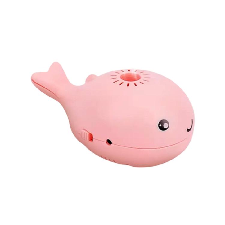 

Electric Floating Ball Cats Toy Whale Shape with USB Power and Portability Soccer Ball рожевий