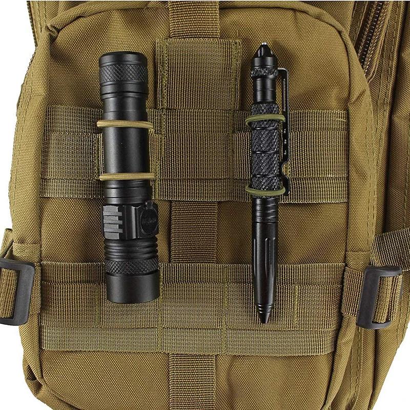 5Pcs/lot Antenna Binding Buckle Outdoor Tactical Molle System Backpack Vest Accessories Tactical Buckle Fixed Binding Retainer