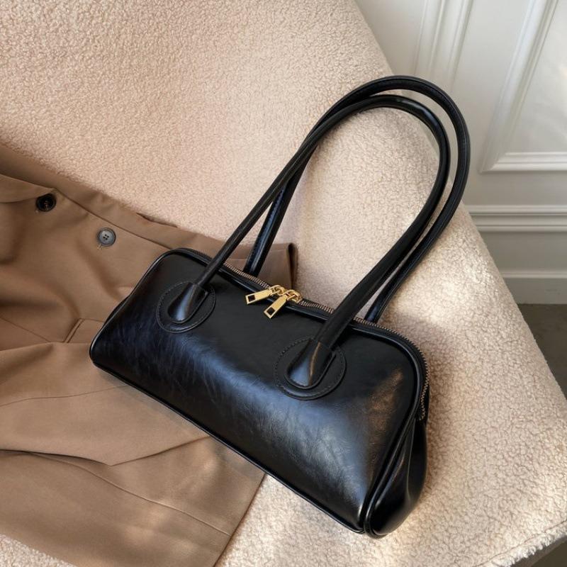 Bags 2 New trendy bags women's bags fashionable versatile shoulder underarm bags high-end portable baguette bags