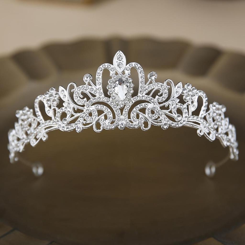 Strass-Tiara: Braut, 18. Geburtstag, Prinzessin & Kind Haarschmuck