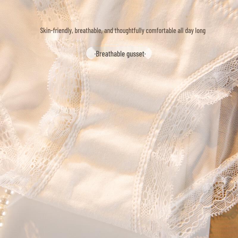 Yuzhaolin Women's Seamless Lace Thong Underwear Multipack