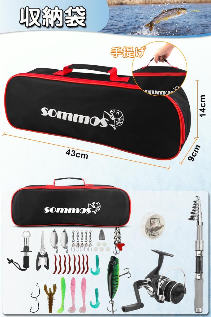 Fishing Casting Carbon Fiber Spinning Fishing and Storage Bag Suitable for and Freshwater Portable and Ideal for Beginners Set, 2.1m Rod, Rod, Reel,