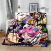 HUNTER×HUNTER Cartoon Printed blankets Picnic blanket Flange Warm blanket Home travel blankets bed linings birthday gift