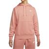 Nike Sportswear Club Fleece Logo Print Kangaroo Pocket Hoodie Men Hoodie Pink BV2655-824