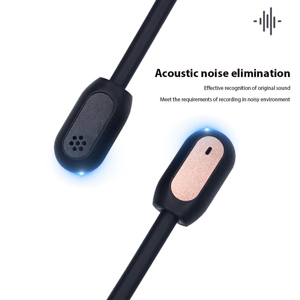 Games Headphone Microphone for Huawei/Samsung Mobile Phone 3.5mm Noise Cancelling Microphone Game Mic for QC35/QC45