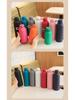 New Sports Thermos: Double Wall Vacuum, 304 Stainless Steel, Small Mouth, Rubber Paint Finish