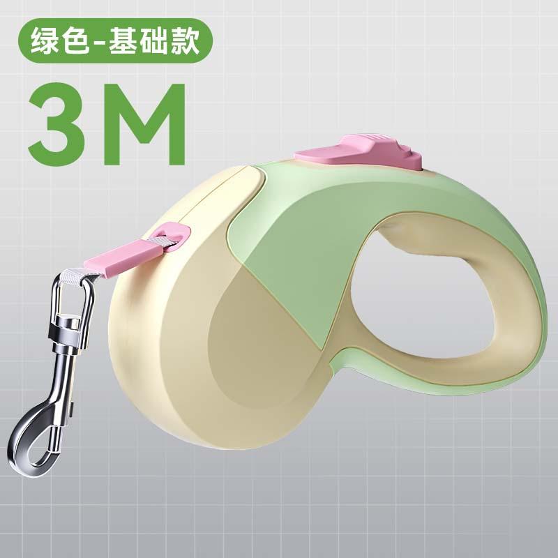 Pet automatic telescopic leash dog walking rope medium and small dog explosion-proof dog chain leash dog supplies
