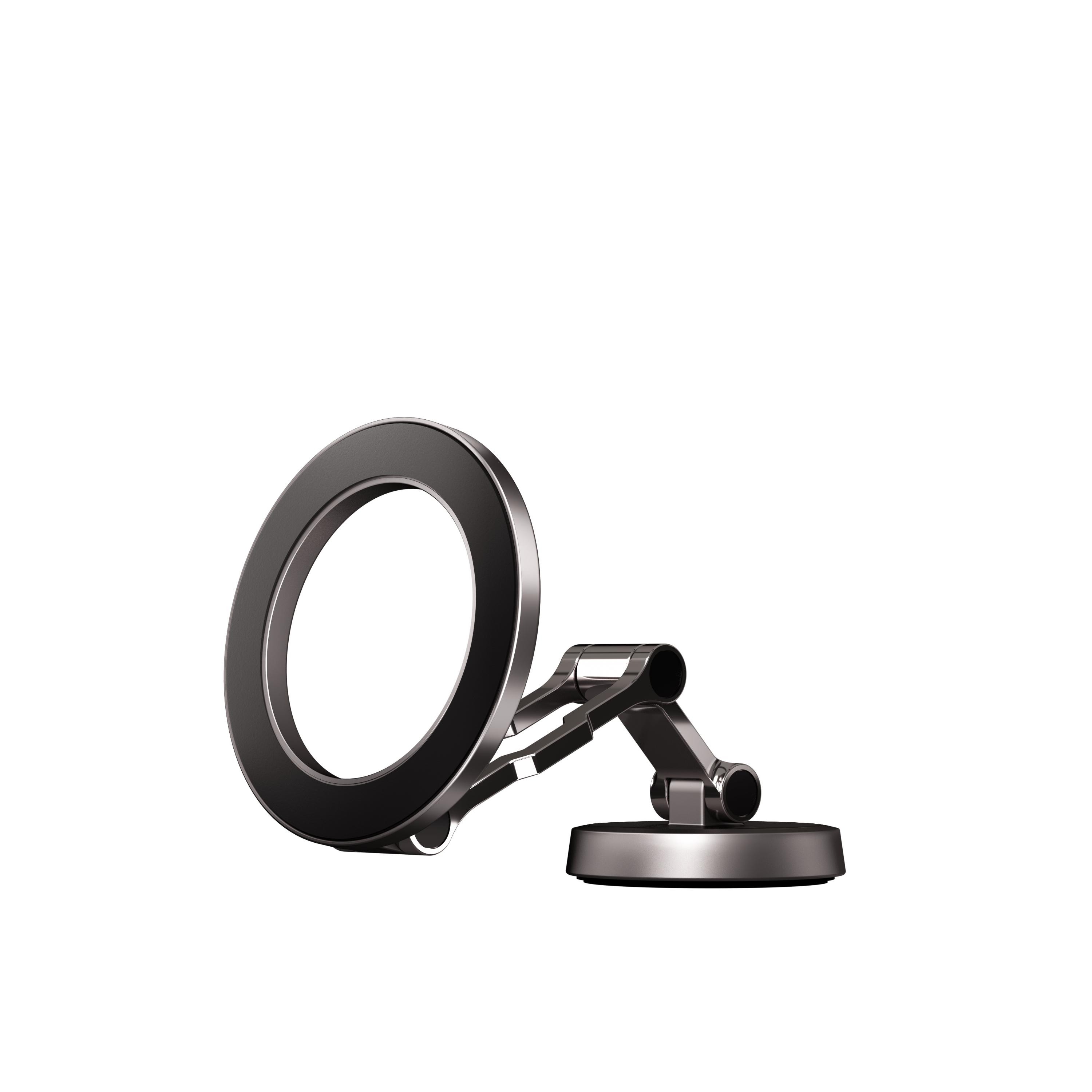 Flexible Magnetic Smartphone Holder Smart Car Phone Magnet Holder for Desk or Gym Usage Magnetic чёрный