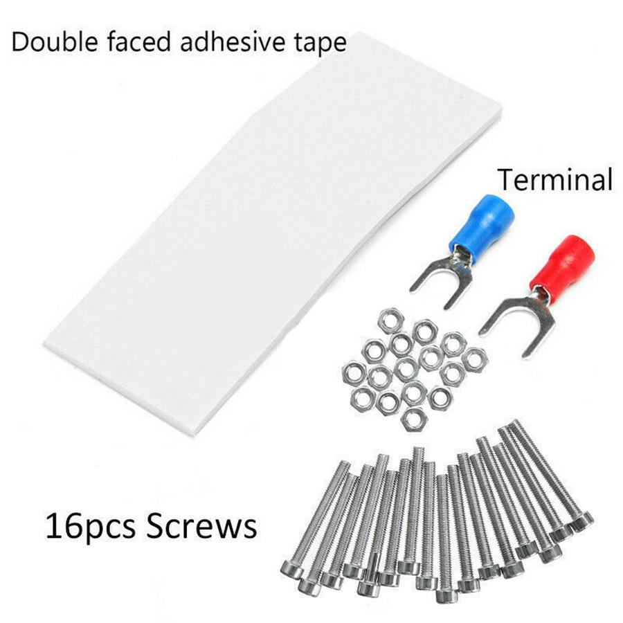 8PCS Underbody RGB LED Neon Light Atmosphere Bluetooth App Dual Remote Control