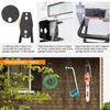 Heavy Duty Metal Hook 5 Size Garage Organizer Hooks Wall Mount Bicycle Hanger Anti-slip Storage Hook For Ladders Garden Tool