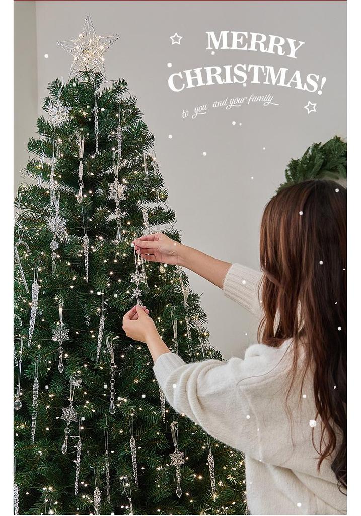 2025 Large High-End Christmas Tree DIY Living Room Decorations