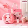 Practical Gift Set with U-Pillow, Hand Cream & Ceramic Cup