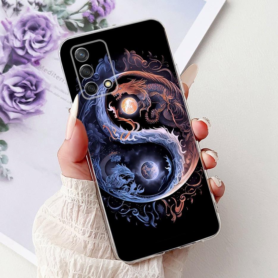 For Oppo A74 4G Case Reno 6 Lite CPH2365 Cute Cat Lion King Painted Cover Soft Slim Phone Case For Oppo A95 A 74 Reno6 Lite Bags