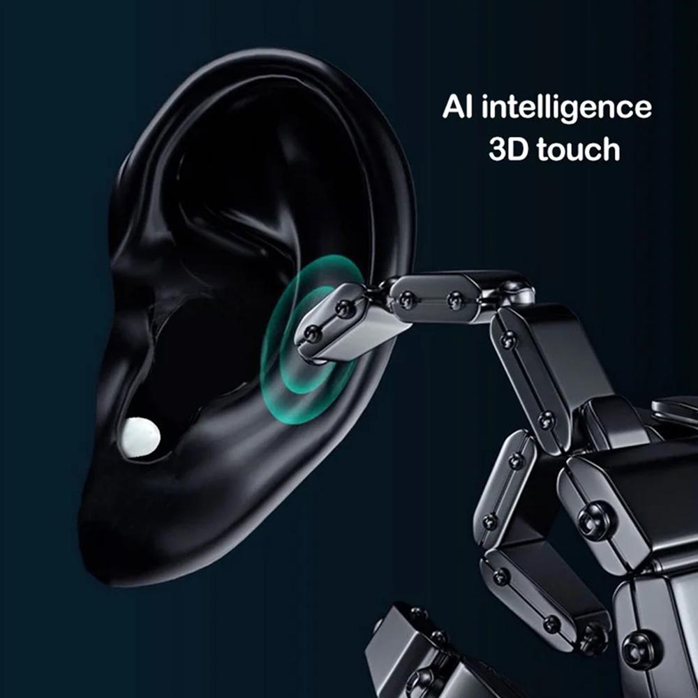Invisible Earphones Mini Headphones Bluetooth TWS Wireless Touch Gaming In-Ear Earbuds Noise Reduction Sports Headset For iPhone