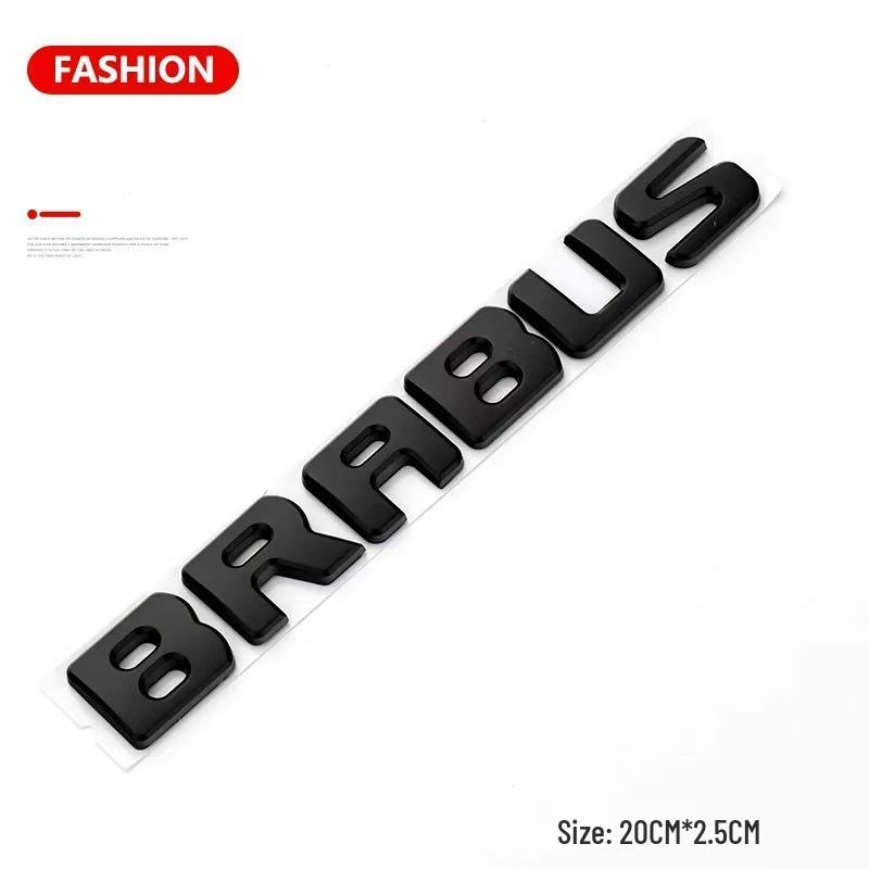 Mercedes-Benz BRABUS Auto Achterklep Embleem Letter Sticker